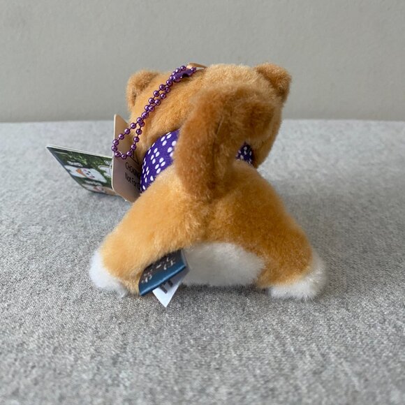 NWT Amuse Mameshiba San Kyodai Kakurenbo Dog Plush Collection Mamesaburo 3.5" - Picture 3 of 12